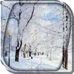 snowfall live wallpaper android application logo